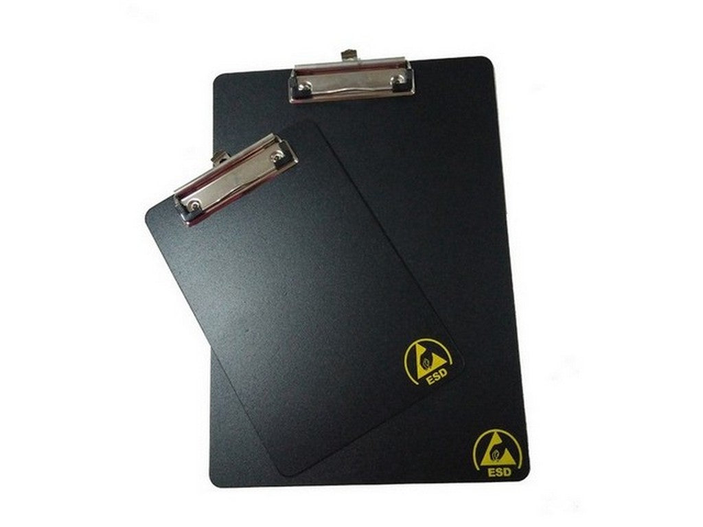 ESD Clip Board A4 black; 10E5~10E9 Ohms