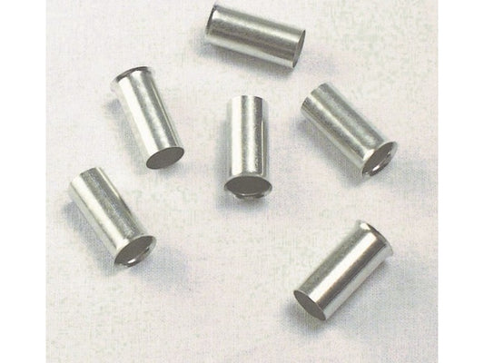 Terminal tube uninsulated, 006104 50mm-L25mm; bag w/100pcs.