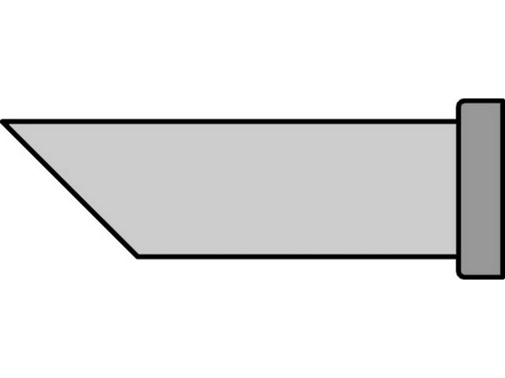 Soldering tip 45° 4.6mm LT DD for lead-free soldering