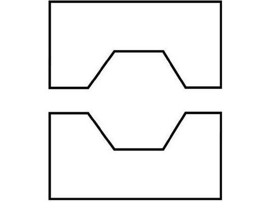 Press tray MK18-50 f/DIN46235 95 mm; Cu t/HP50 - KT 18