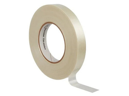Scotch® tape 45 klar glasfiber forstæket filament tape 25 mm x 55 m 3" kerne for dispenser