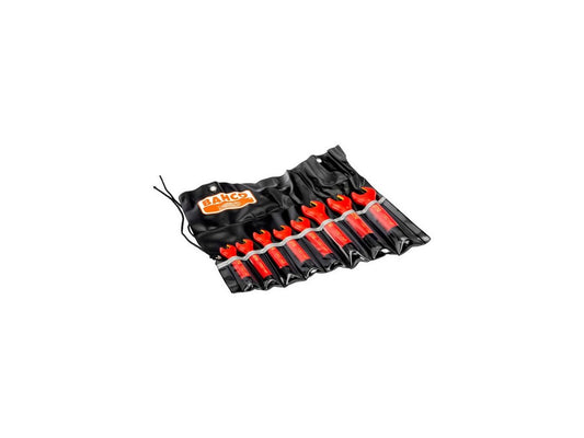 VDE insulated open-end wrench set - 8 pieces 10-19mm