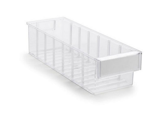 Lagerkasse klar 132x400x100mm