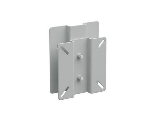 LCD monitor holder for perforated panel