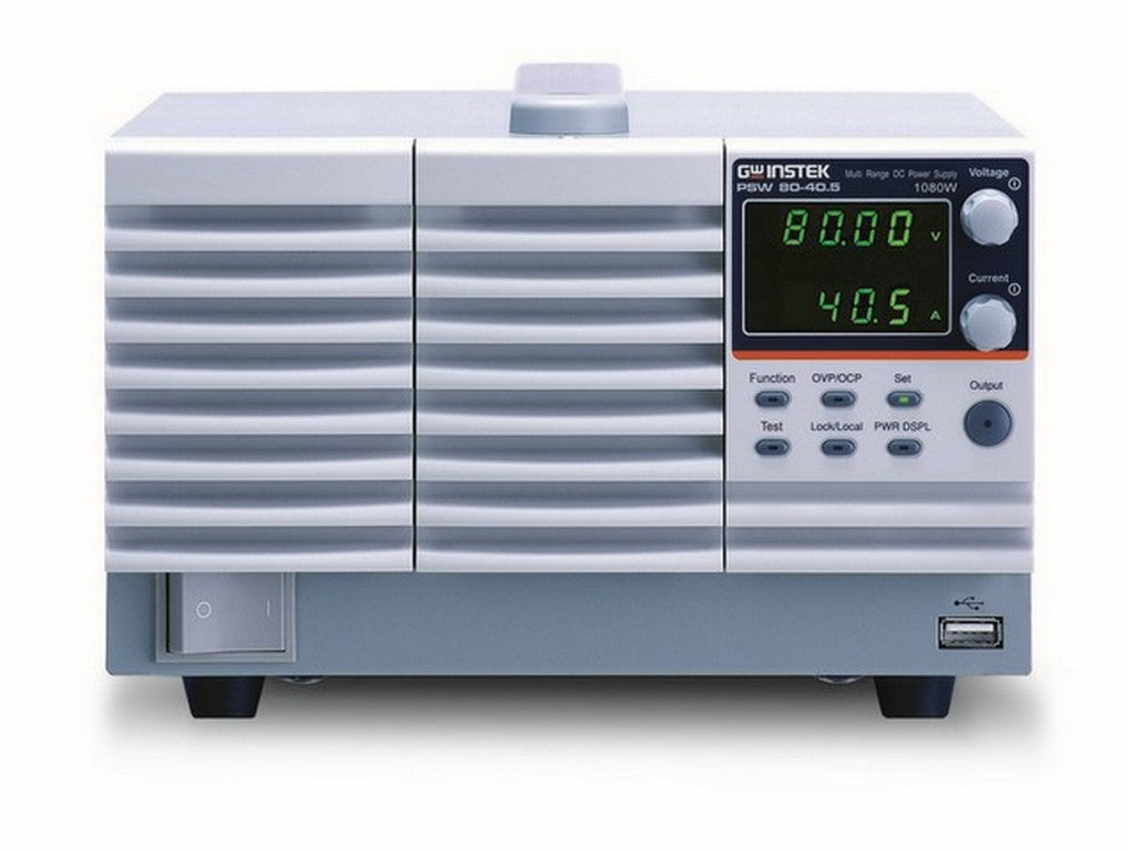 GW strømforsyning 80V 40.5A 1080W programmerbar digital skærm frontpanel