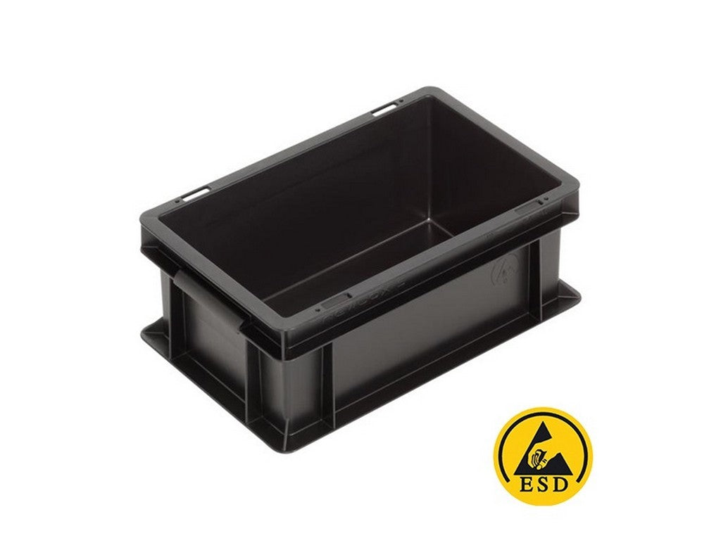 Newbox 9 ESD box 300 x 200 x 220 mm exterior