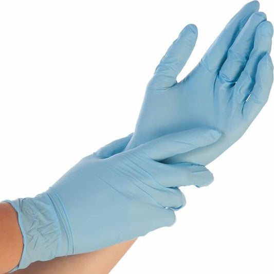 Disposable gloves, nitrile 150pcs XL. WITHOUT powder