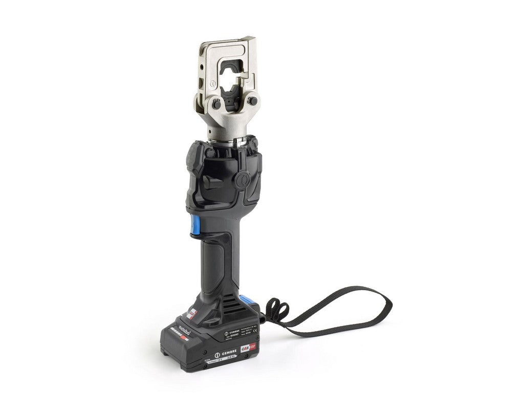 Pressemaskine 18V accu hydraulisk m/box/4-300mm2 60kN