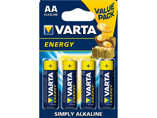 Varta batteri Simply Alk. AA 1,5V; Ø14,5x50,5mm pris/stk LR6 - Alkaline