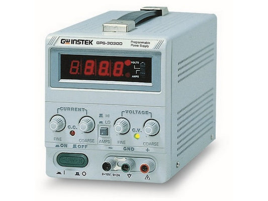 GW strømforsyning 0-30V 0-3A digital