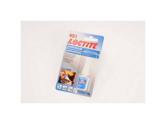 Loctite 401 hurtiglim tynd 5g tube