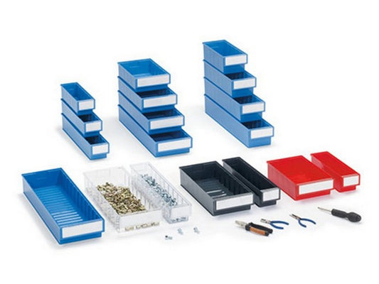 Storage box clear 186x300x82mm