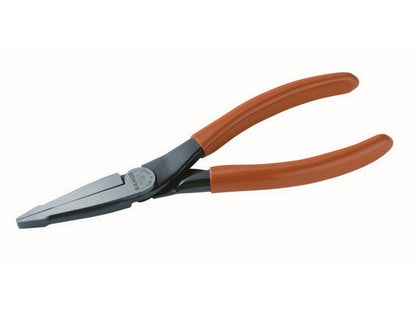 Bahco 2421 D-140IP fladtang 140mm med fosfateret finish og polypropylene-belagte håndtag.