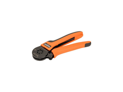 Bahco CR SA H01 selvjusterende crimptang til terminalrør 0,14-10mm² med orange og sorte greb.