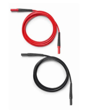 CAT III 1500 V, SUREGRIP SILICONE TEST LEADS, STRAIGHT-STRAIGHT