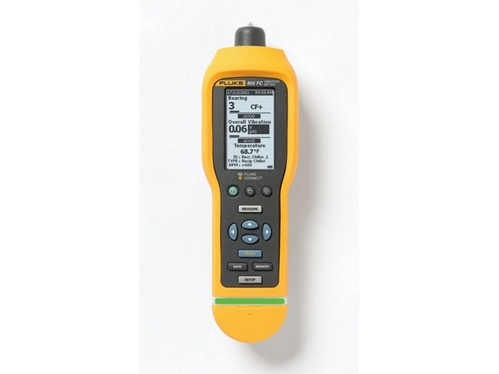 Vibration meter with fluke connect