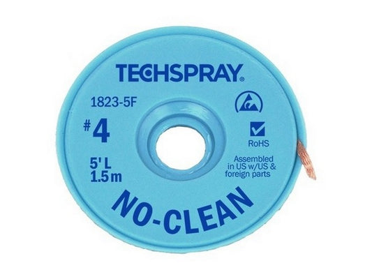 Suction wire blue ESD No-clean 2.5mm x 5 feet (1.5m)