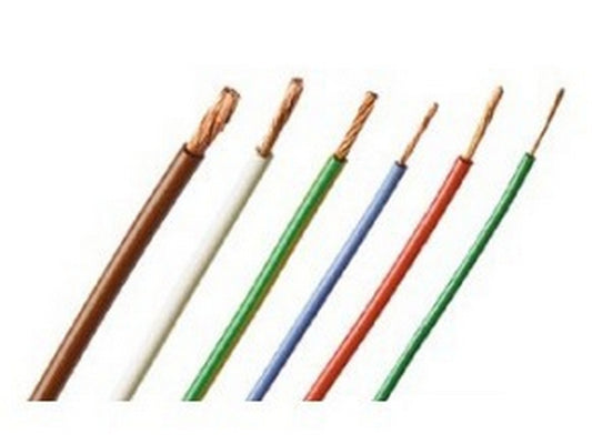 Cord FLEXI-E 0.25mm2 yellow 100m roll