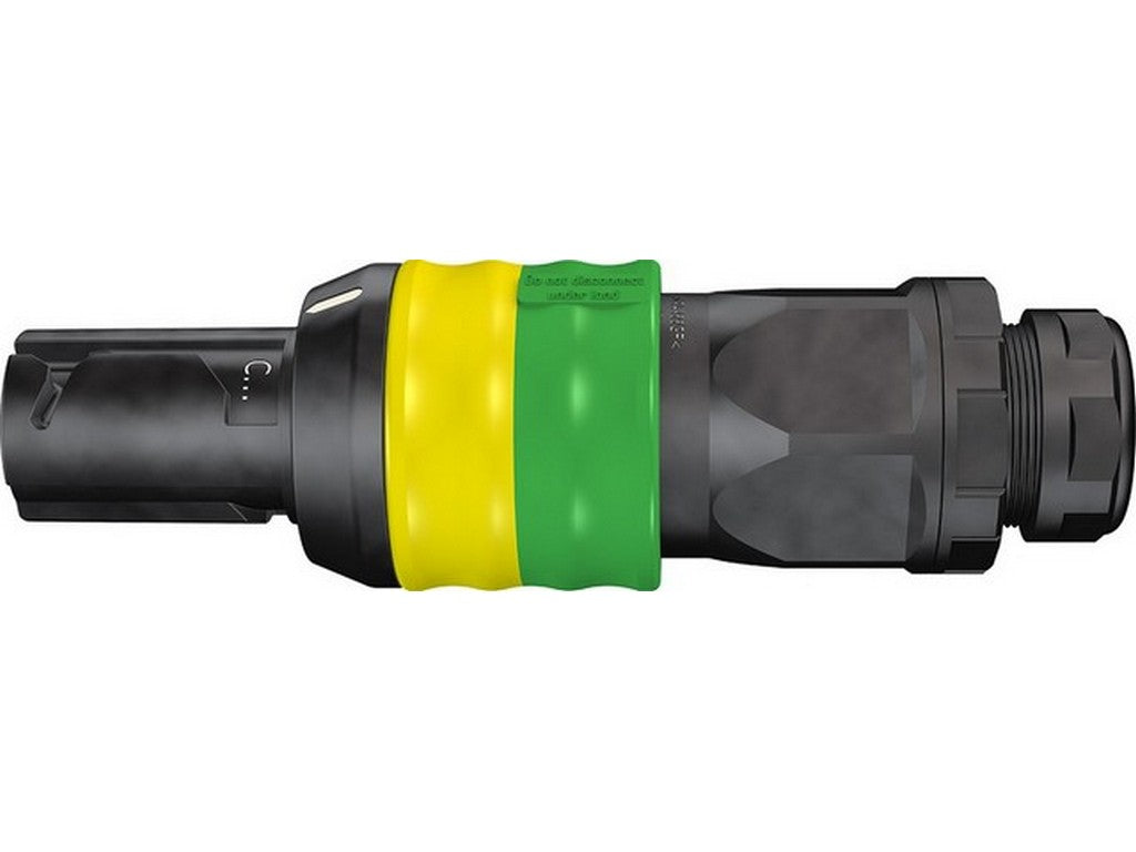 MC-bøsning KBT21/M40/150/C5  Gul/grøn