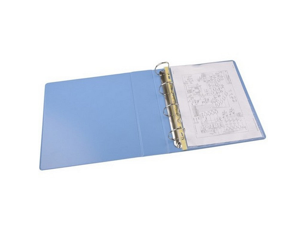 Ringbind ESD 4 D-ringe 70mm ryg 50mm ringhøjde