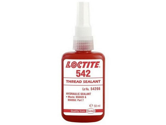 Loctite 542 hydraulik tætning 50ml flaske