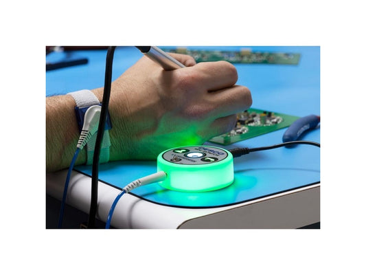 Mini Monitor med 4 mm ParkSnap™, med universal strømforsyning