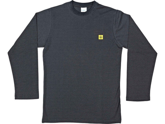 T-shirt ESD Dark Grey Long Sleeve Size XL