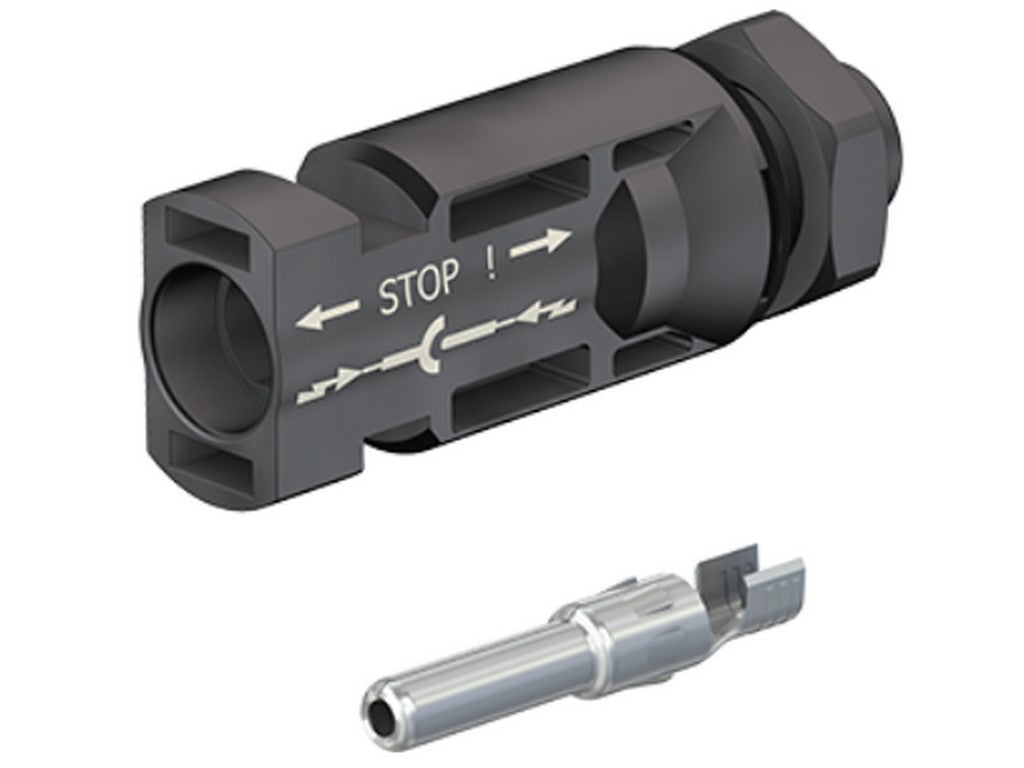 PV stik f/panel montage MC4/4-6mm² PV-ADSP4-S2/6-UR UL: 1500V - 39A-45A