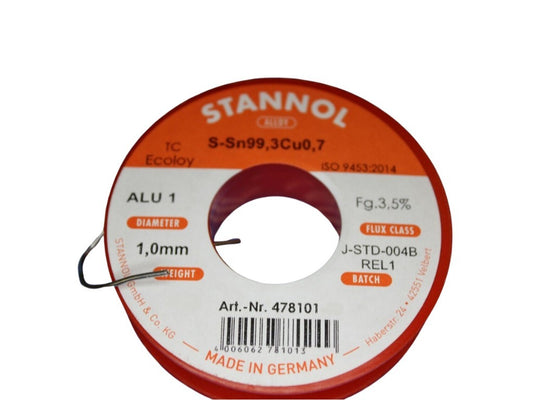 Solder ALU1 3.5% 1.0 SN99CU1 500g