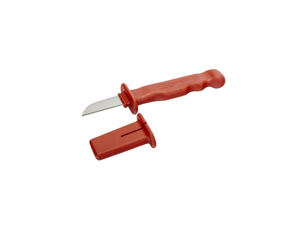 VDE-Insulated cable knife with protective cap