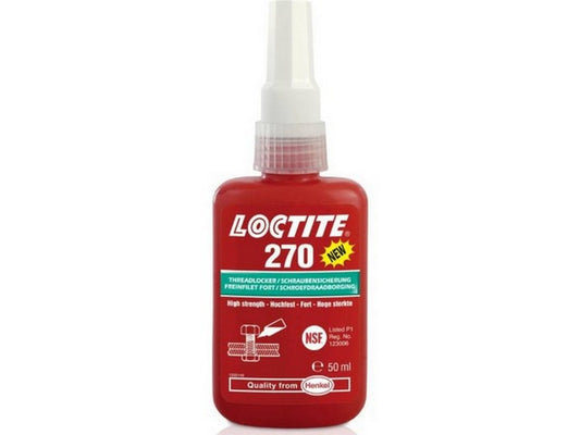 Loctite 270 skruesikring Stærk 50 ml. flaske