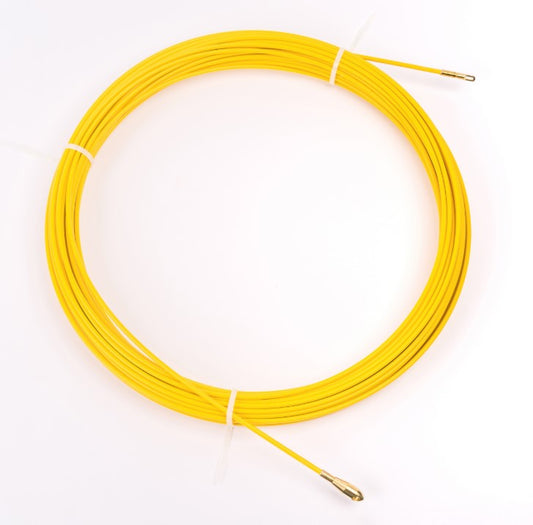 Glasfiberbånd 40m f/CableMax Ø4,5mm m/1 stk. træk-øje Ø11mm