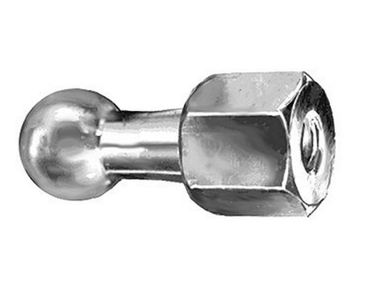 Ball bolts Ø25mm x M12 internal thread