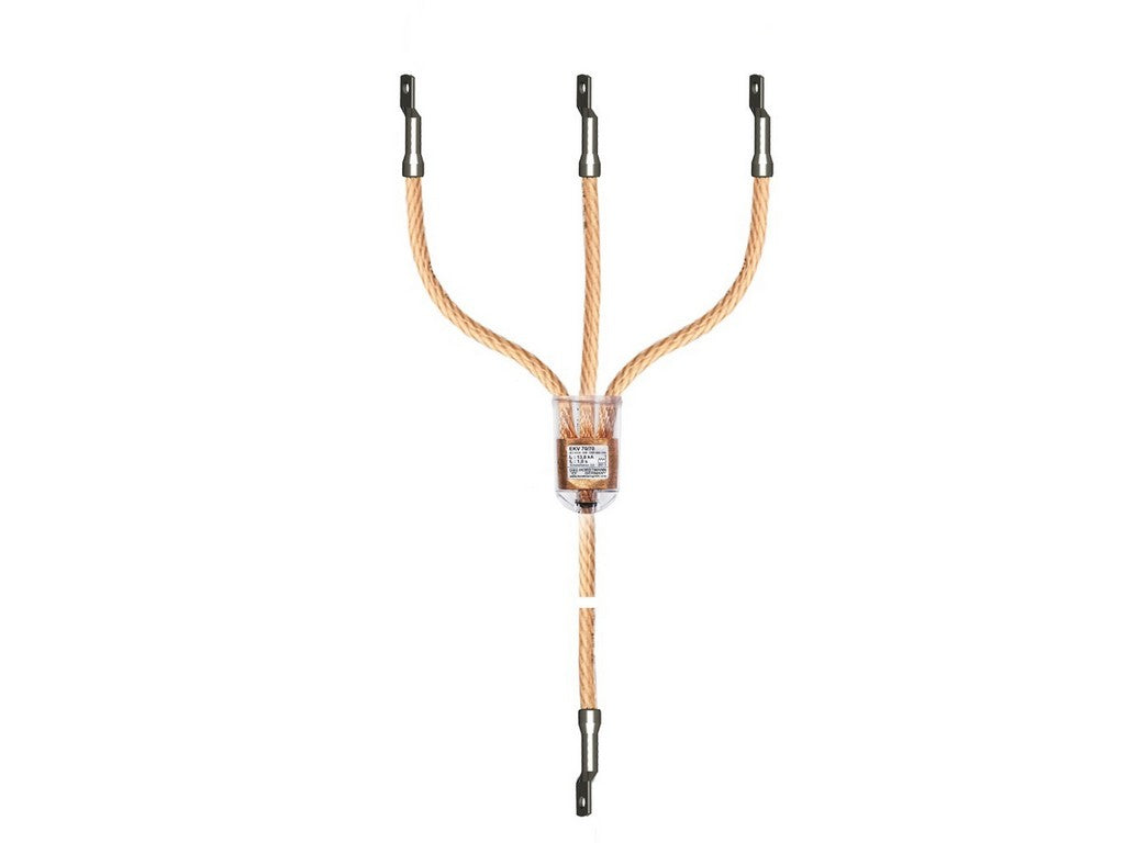 Kortslutningskæde 70mm² A,B,C=1000; D=3000mm