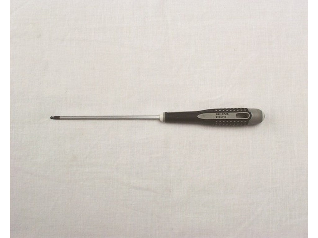 Screwdriver ERGO Allen 2.5x110mm: w/ball head