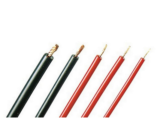 Silicone wire 1.0mm red SILI-HV 1.0 - 19A/HIGH VOLTAGE