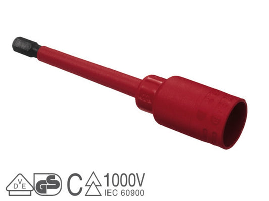 Allen key ½ - 10mm length 135mm 1000V insulated