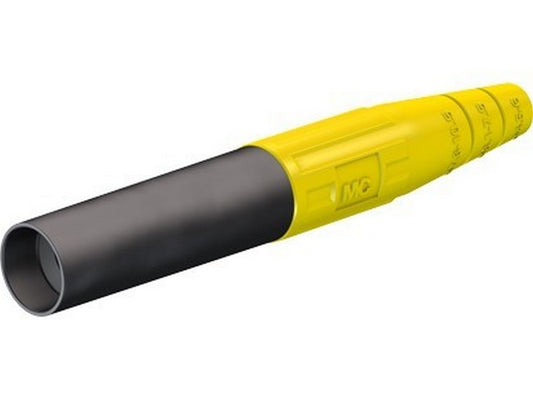 Bøsning KBT6AR-N/10-S gul