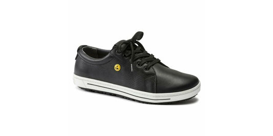 Biekenstock ESD sneakers QO 500 black leather STR 48