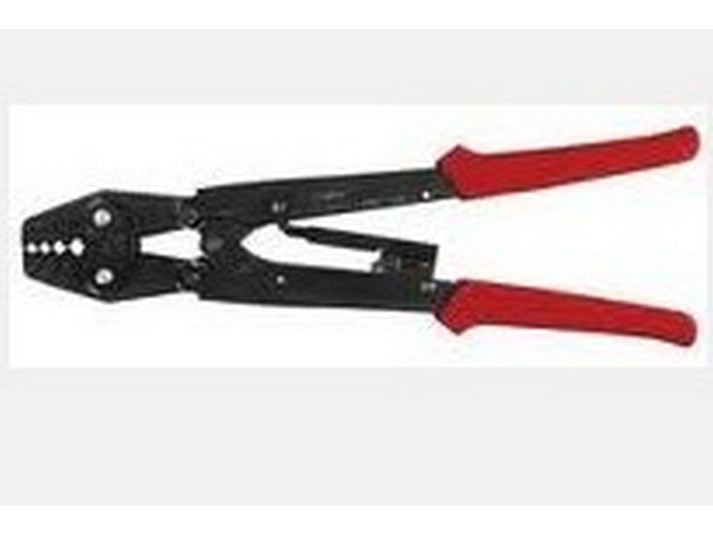 Crimping pliers for uninsulated cable lugs 6-25mm; hexagon crimping
