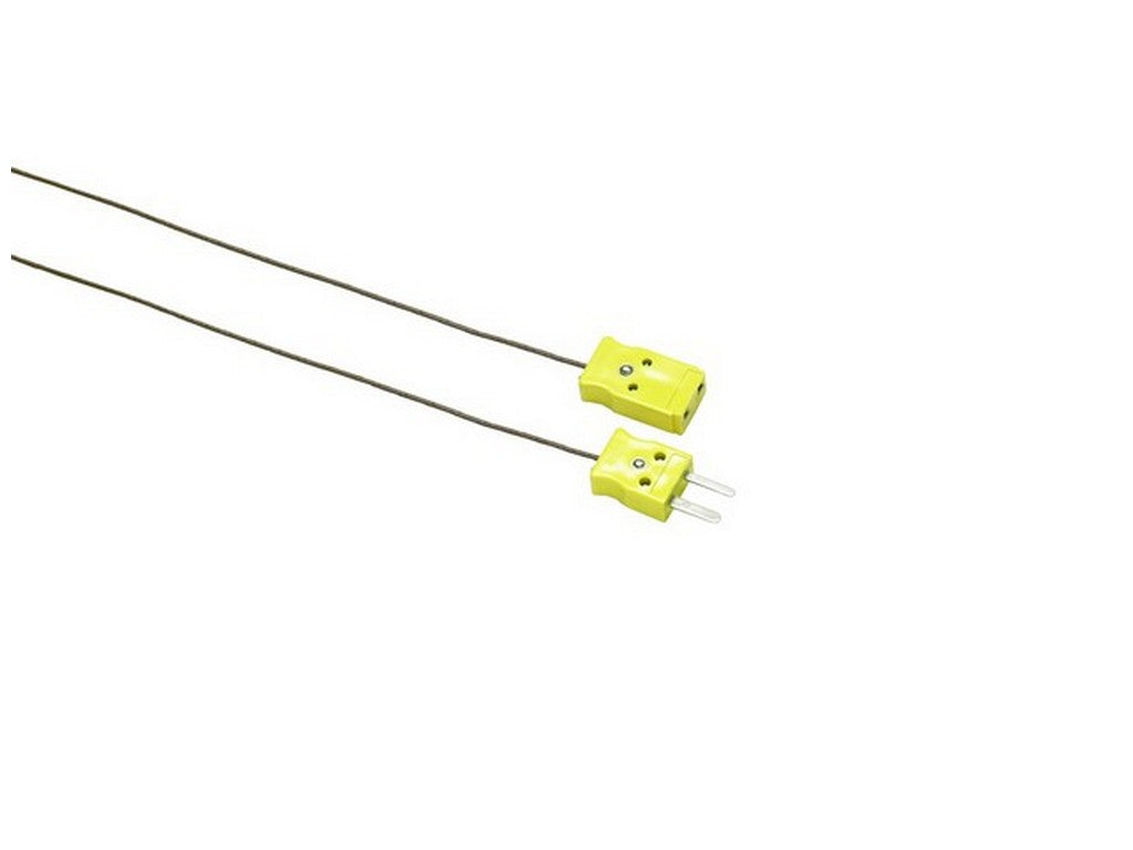 Extension set Type-K thermocouple 3m thermo wire/1 pair male/female connector type K -40ºC to 260ºC