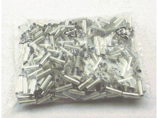 Terminal tube uninsulated 10mm-L18mm; bag w/500pcs.