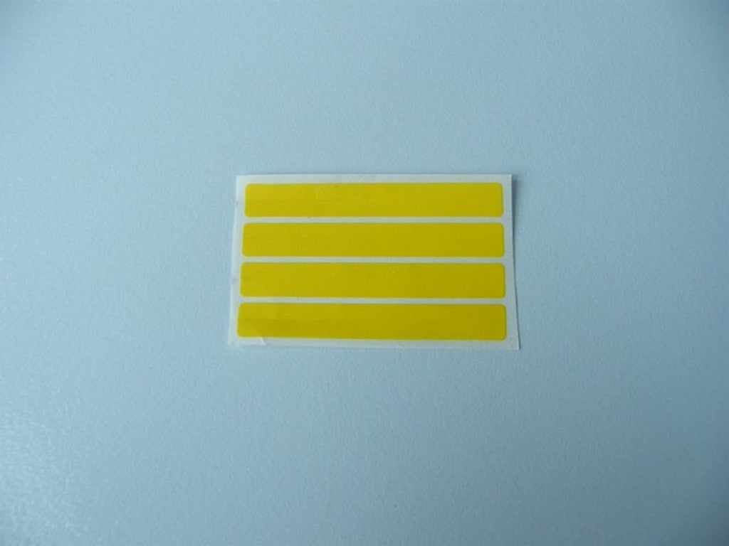 Splice M0312 yellow, 4 stripes 12 mm; 1 pack = 4000 pcs.