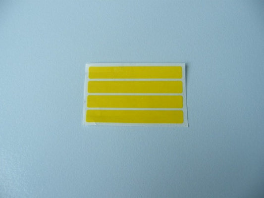 Splice M0312 yellow, 4 stripes 12 mm; 1 pack = 4000 pcs.
