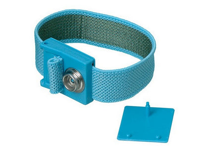 Wristband w/protective cap 10mm male push button