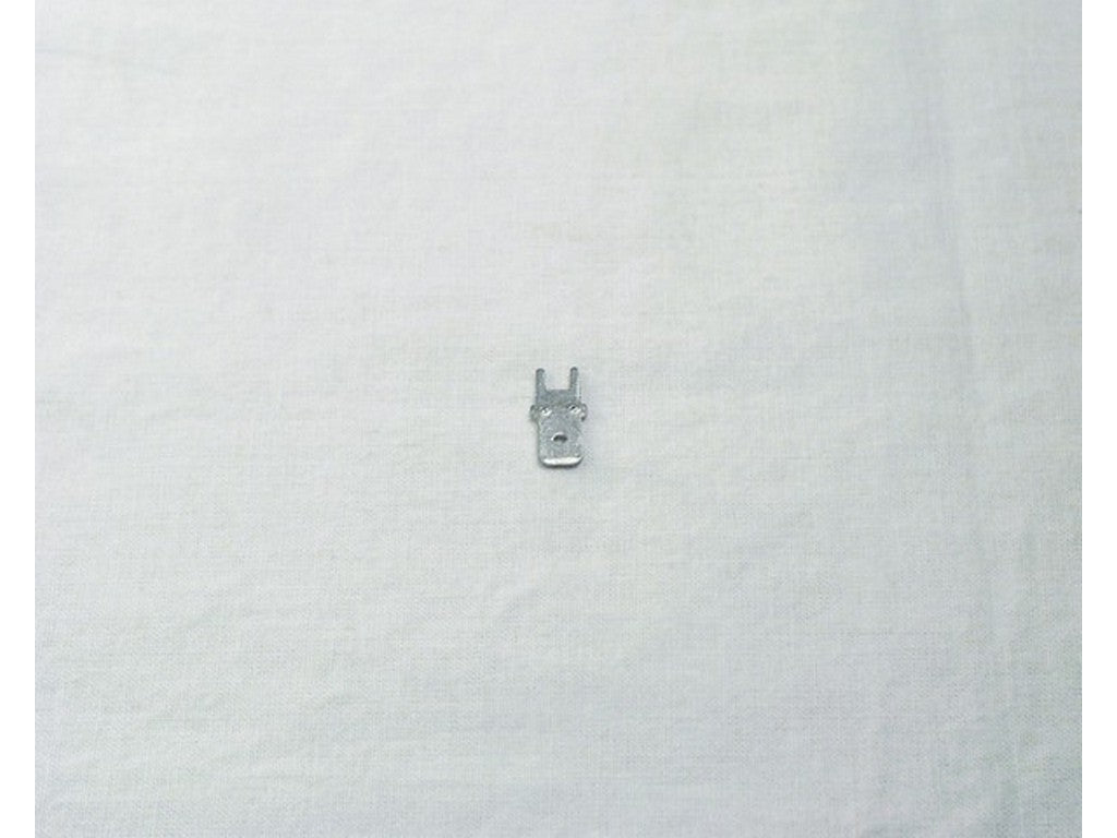 Flat connector male for PCB mounting 6.3x0.8mm tinned