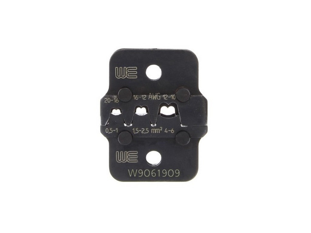 Pressematrice f/w90619+P f/fladstik 6,3mm 0,5-6mm²