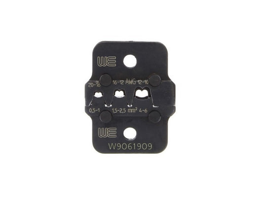 Pressematrice f/w90619+P f/fladstik 6,3mm 0,5-6mm²