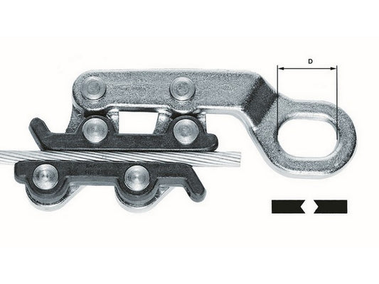 Parallelklemme ø4-12mm frølår 16-70mm² 5-10mm