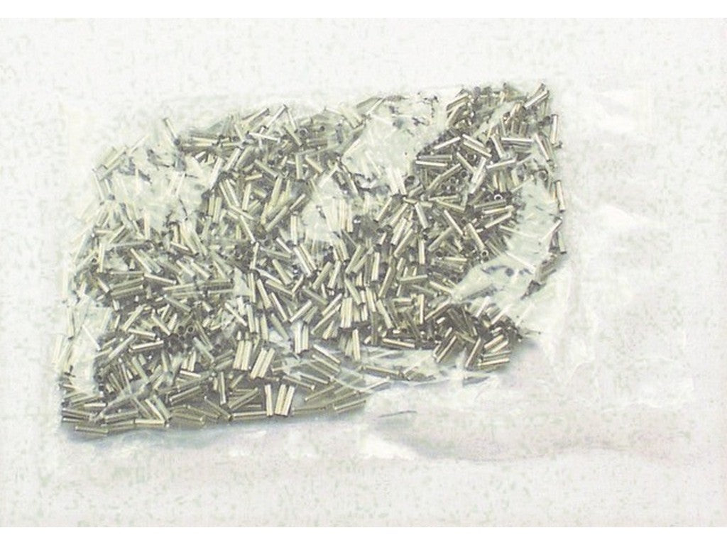 Terminal tube uninsulated, 006020 1mm-L8mm; bag w/1000pcs.